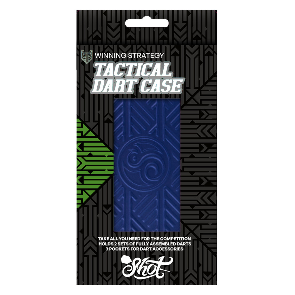 Shot Tactical Darts Case-Two Set Dart Wallet Blue