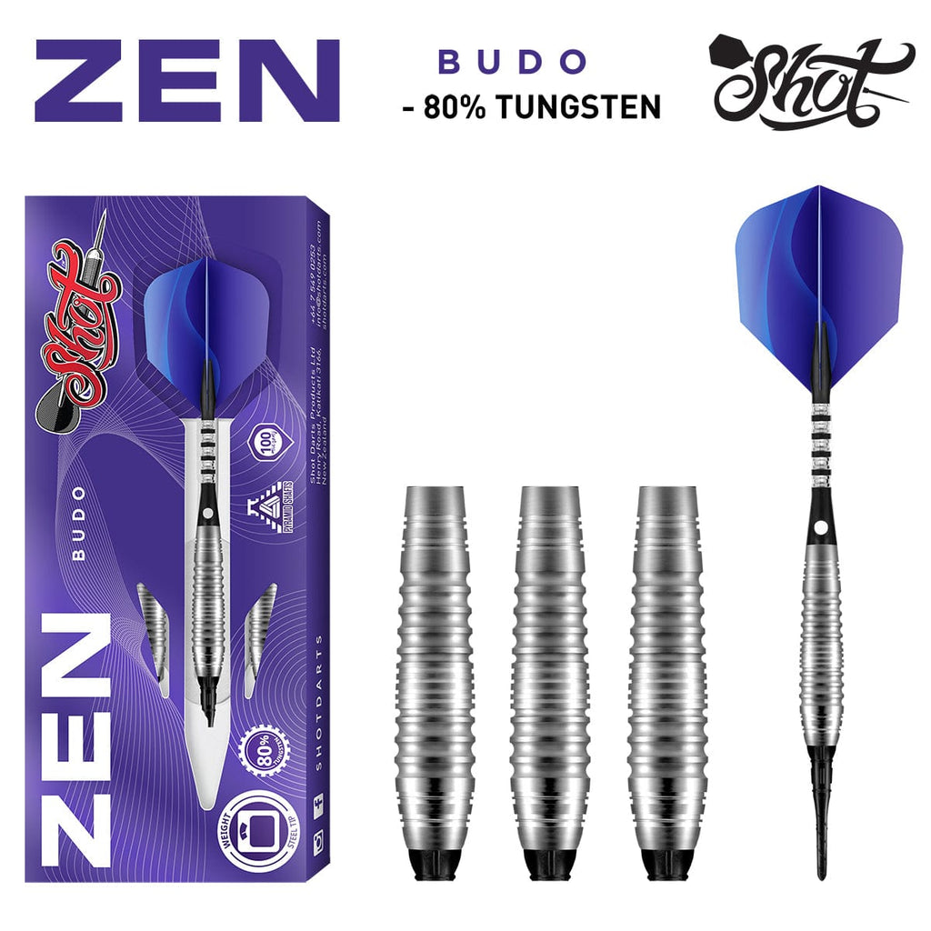 Zen Budo Soft Tip Dart Set-80%-Tungsten