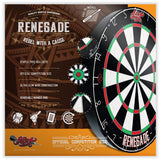 Renegade Bristle Dartboard - shot-darts